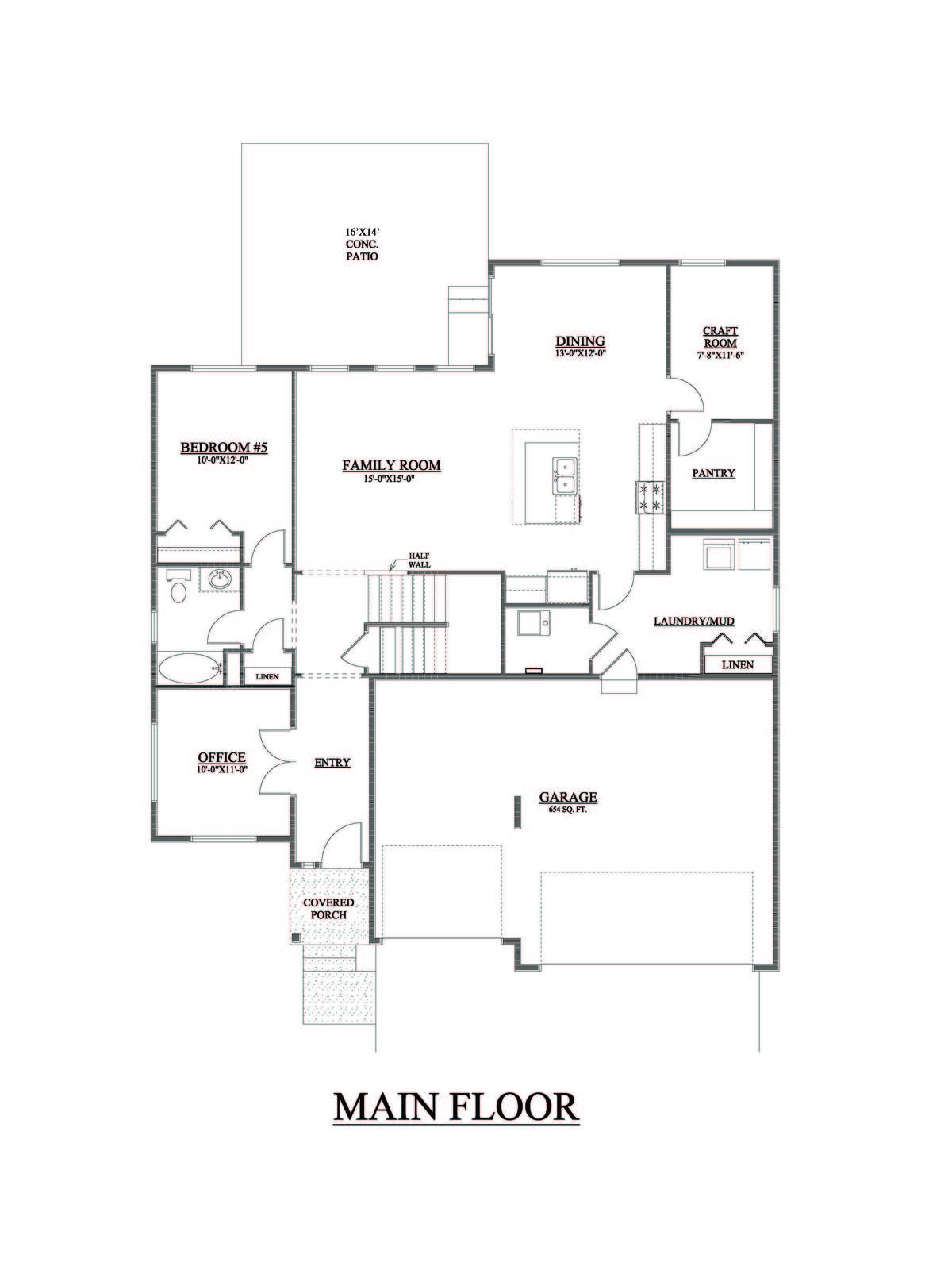 The Olympia Floor Plans Listings RYN Built Homes